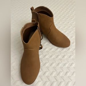 Brown Bootie (Extra Wide Width) - Size 10WW - Penn